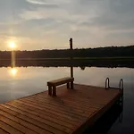 Poconos Brand New Lakefront Oasis 1 Acre, Hottub Gameroom Firepits Talk About Privacy