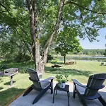 Poconos Brand New Lakefront Oasis 1 Acre, Hottub Gameroom Firepits Talk About Privacy